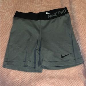 Nike pro compression shorts